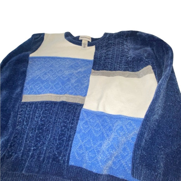 Women’s Alfred dunner size XL super soft I got the blues sweater pull over NWT’s - Picture 2 of 11
